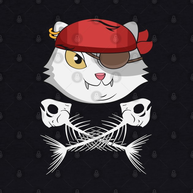 Pirate Cat by MZeeDesigns